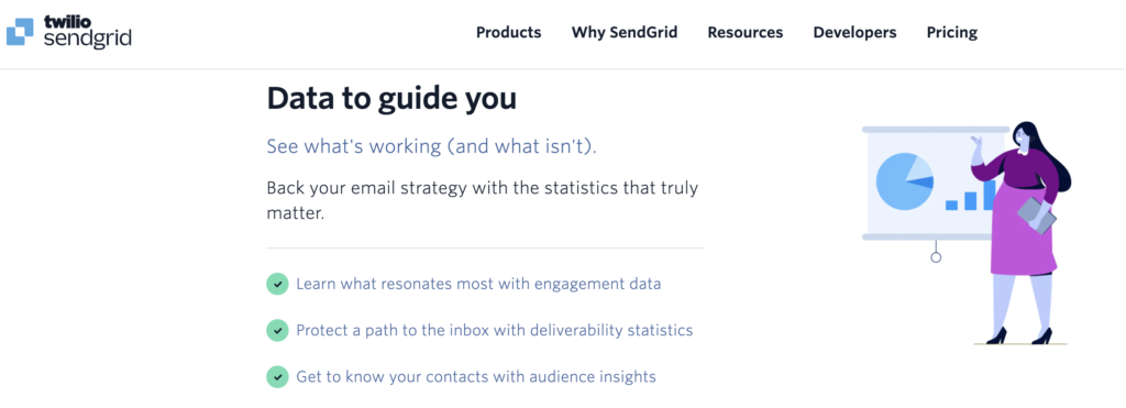 Sendgrid Email: analytics